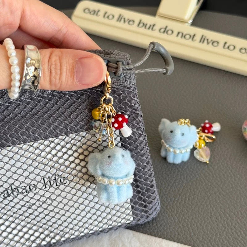 Baby Elephant Keychain