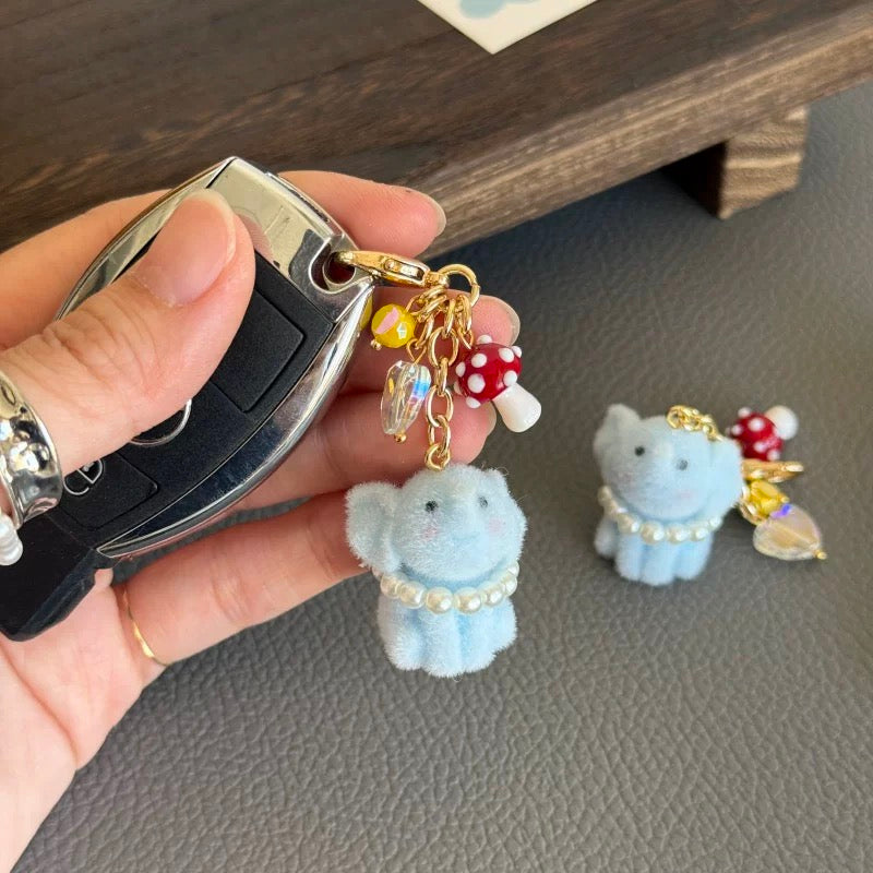 Baby Elephant Keychain