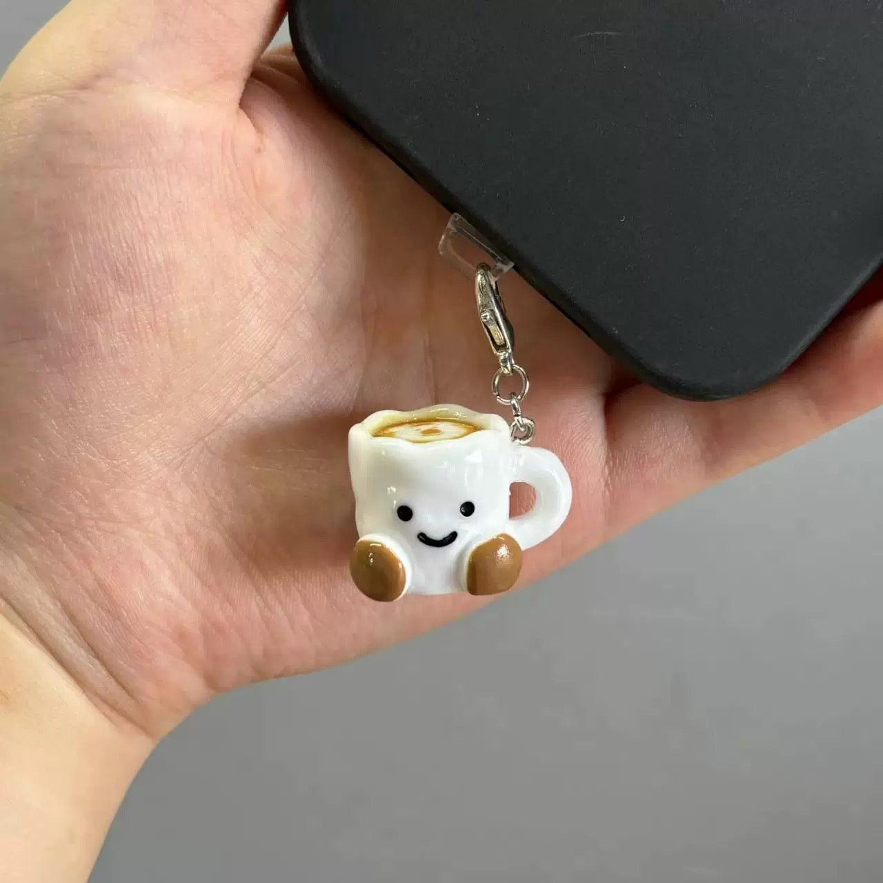 Coffee Cup Keychain