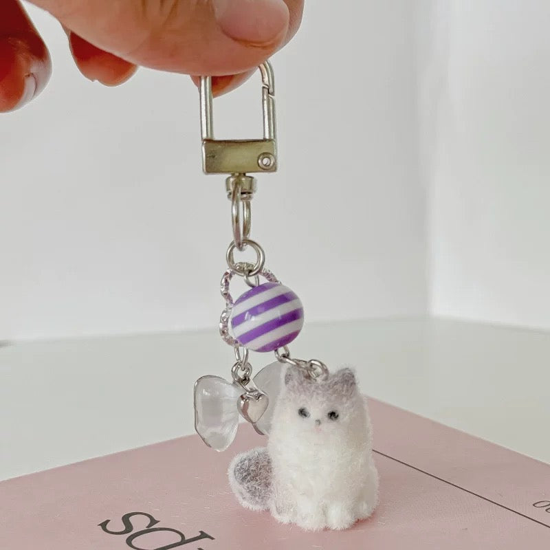 Ragdoll Cat Keychain
