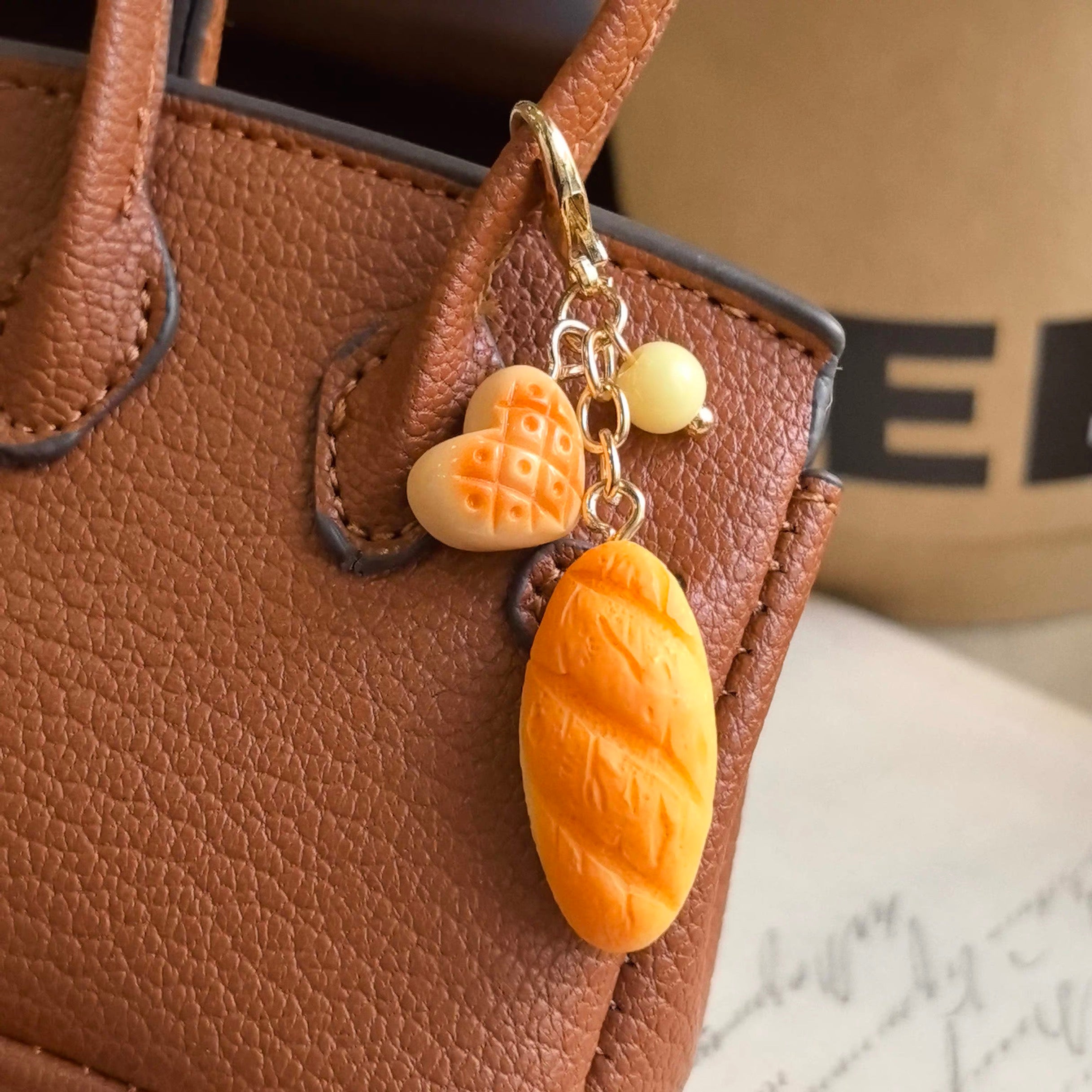 Baked Bread Keychain