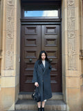 Eliana Maxi-Length Wool Coat