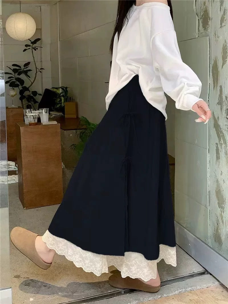 Penelope Multilayered Bow Skirt