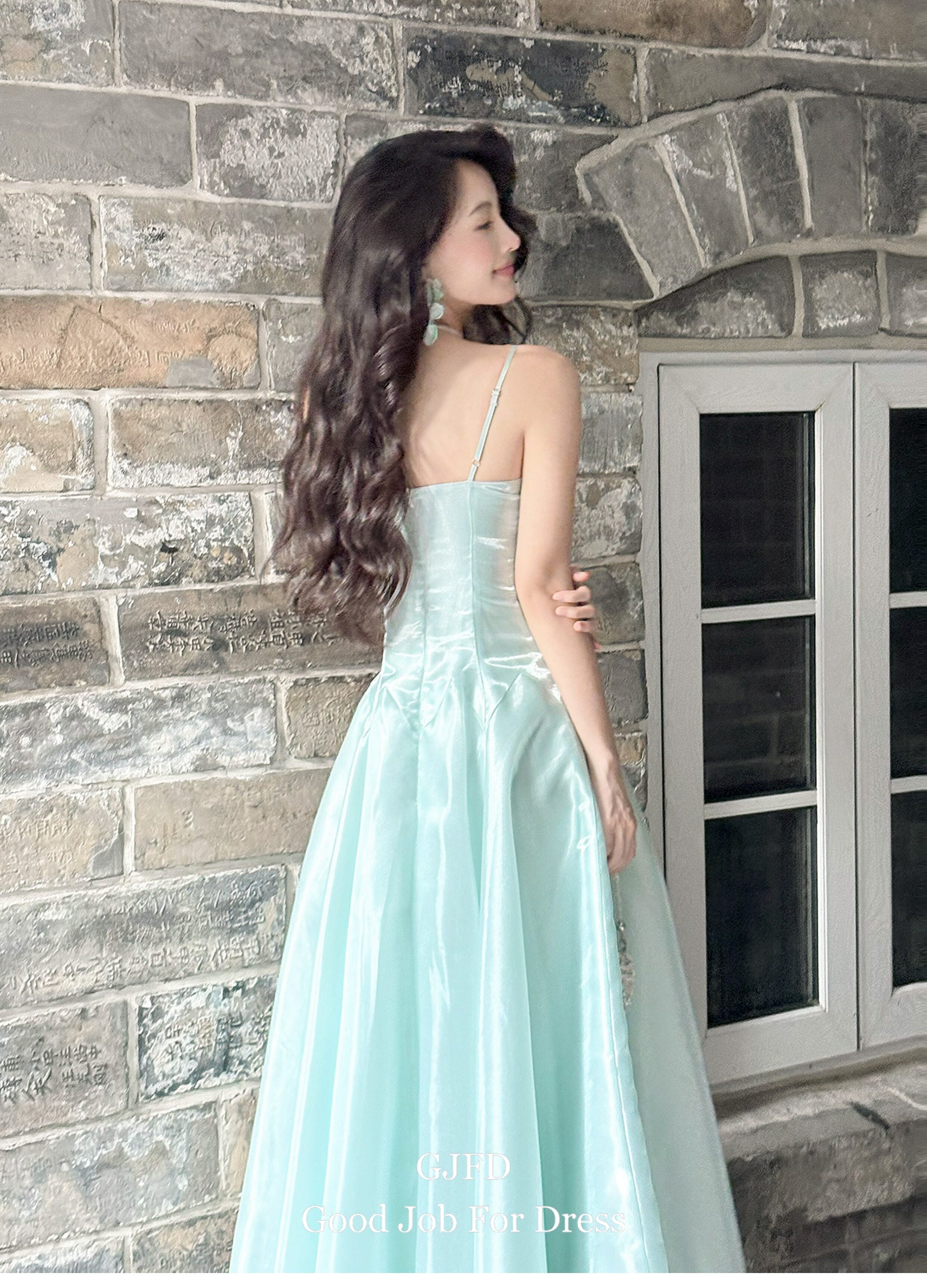 Kadita Aqua Maxi Dress