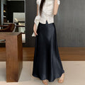 Elaine Satin Maxi Skirt