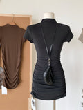 Helen High-Neck Mini Dress