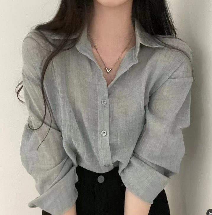 Charlotte Long Sleeved Button Shirt