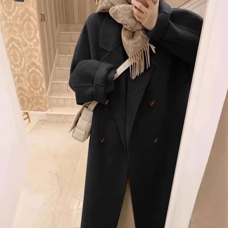 Eliana Maxi-Length Wool Coat