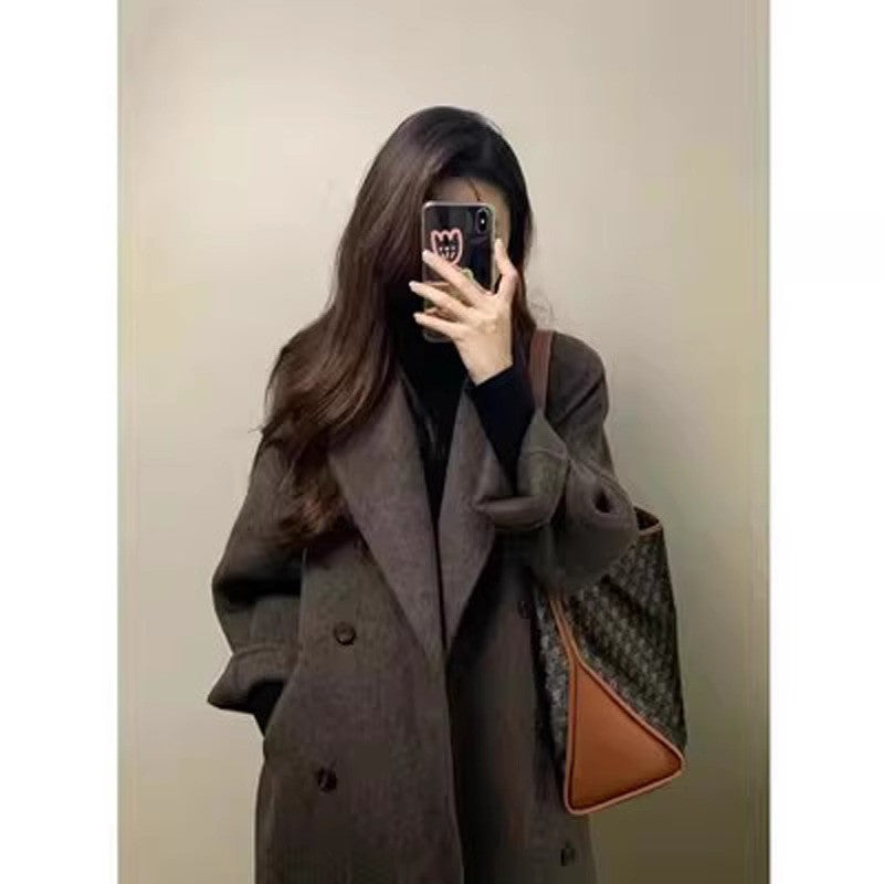 Eliana Maxi-Length Wool Coat