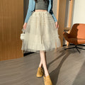 Pamela Pleated Midi Skirt