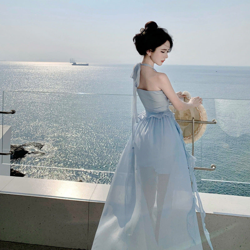 Ava Blue Maxi Dress
