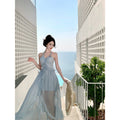 Ava Blue Maxi Dress