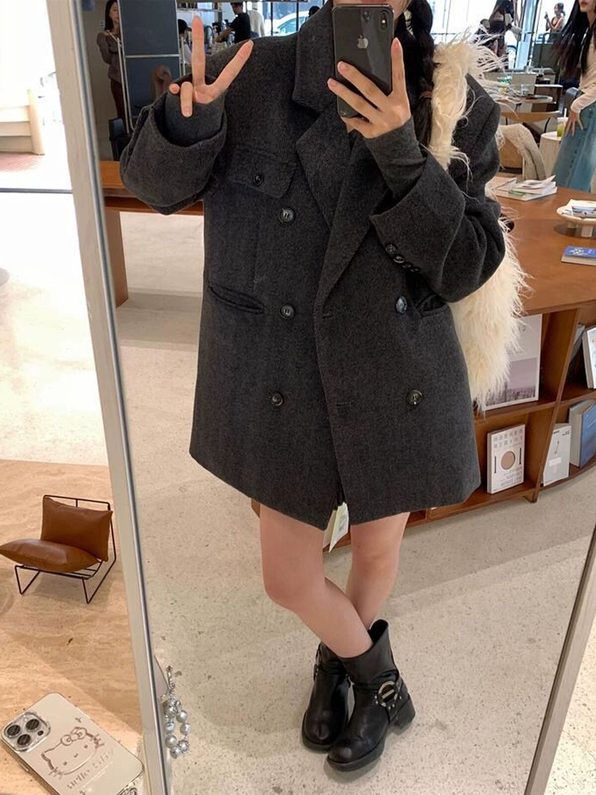 Margot Midi-Length Coat