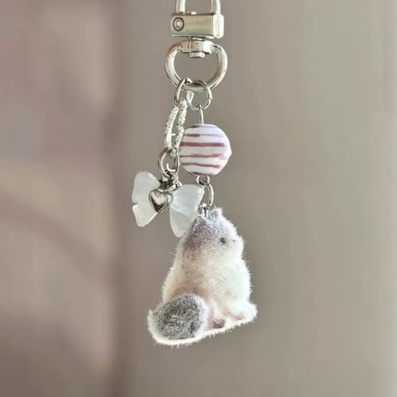 Ragdoll Cat Keychain