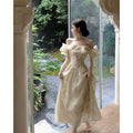 Elina Ruffle Maxi Dress
