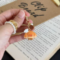 Little Croissant Chef Keychain