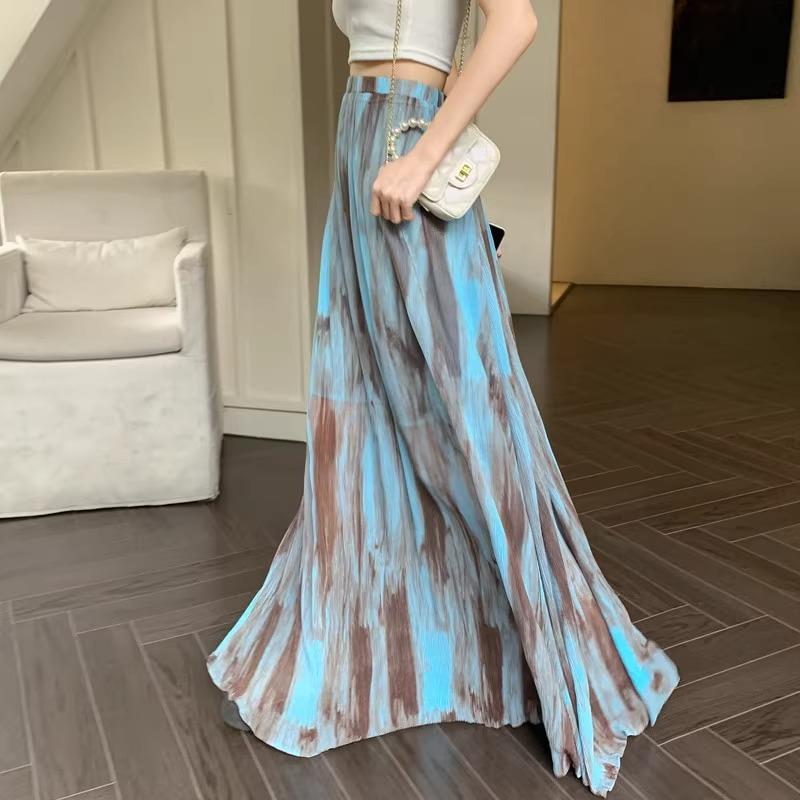 Valarie Print Maxi Skirt