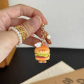 Little Hamburger Chef Keychain