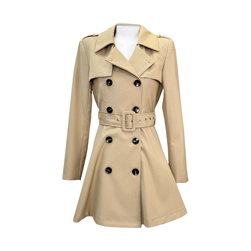 Aurora Trench Coat Mini Dress