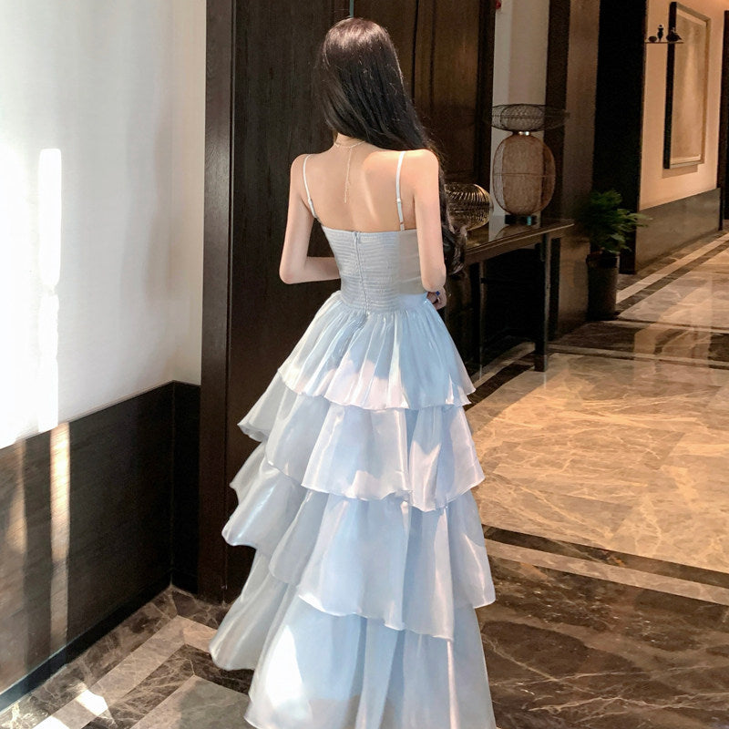Eva Blue Maxi Dress
