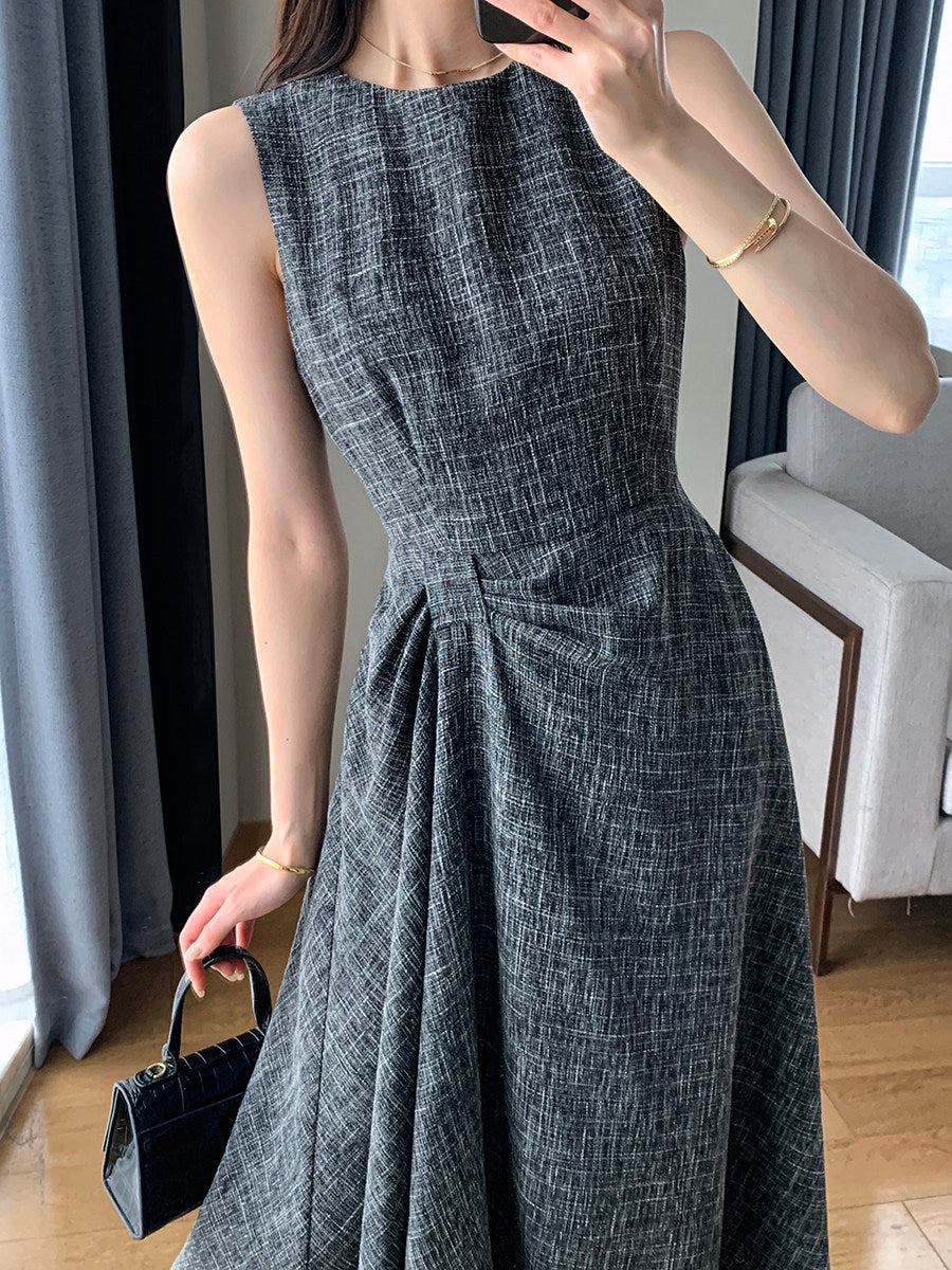 Cordelia Grey Maxi Dress