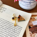 Cake And Caramel Pudding Keychain