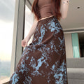 Iris Multicoloured Maxi Skirt