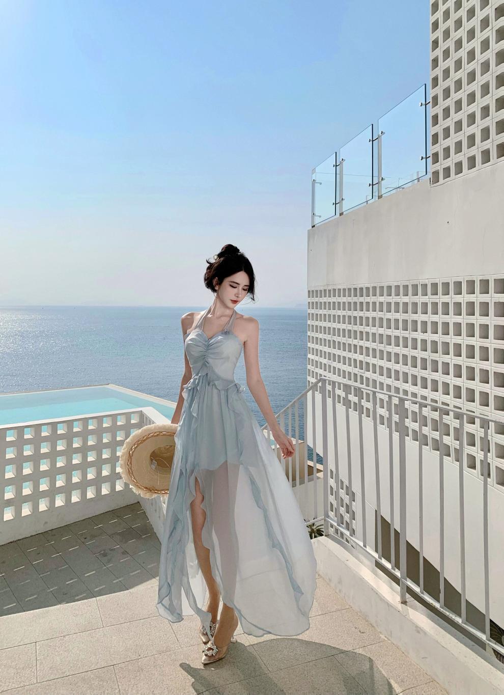 Ava Blue Maxi Dress