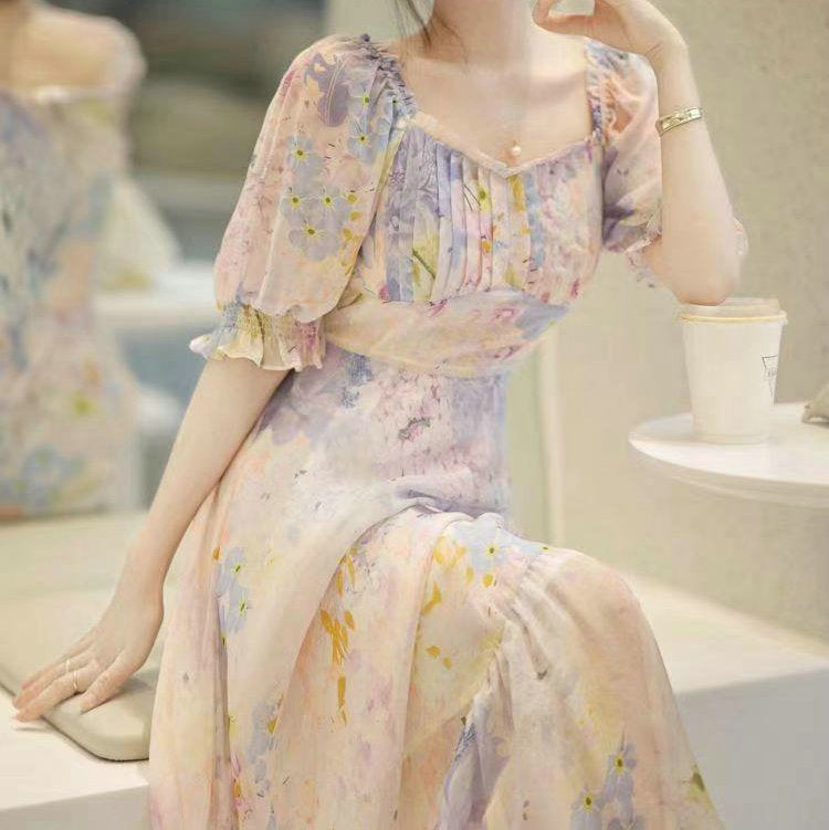 Olivia Floral Maxi Dress