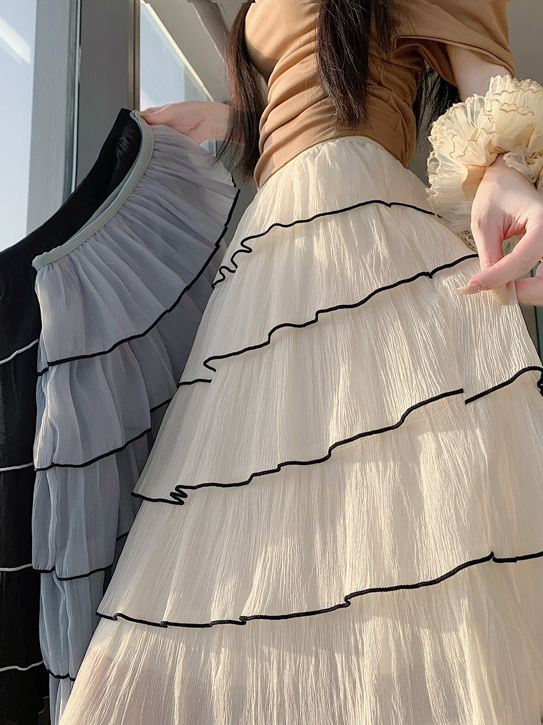 Victoria Multilayered Cupcake Skirt