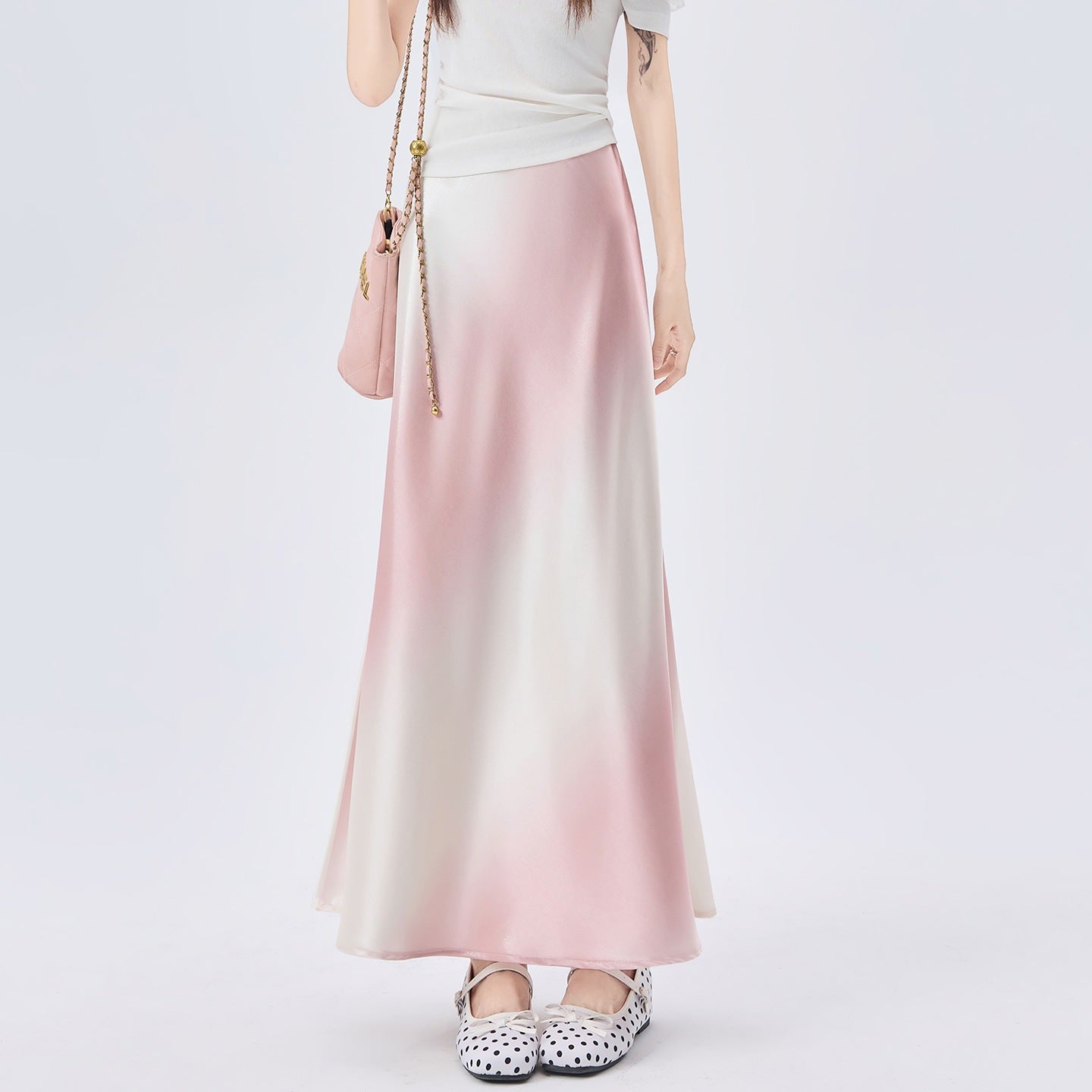 Camelia Gradient Maxi Skirt
