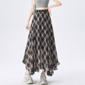 Matilda Plaid Maxi Skirt