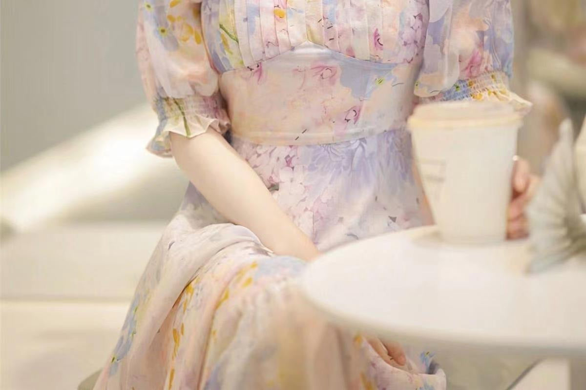 Olivia Floral Maxi Dress