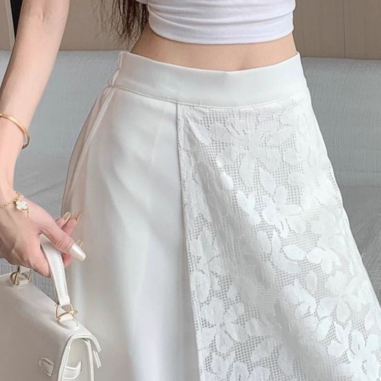 Juliana Lace Wide-Leg Pants