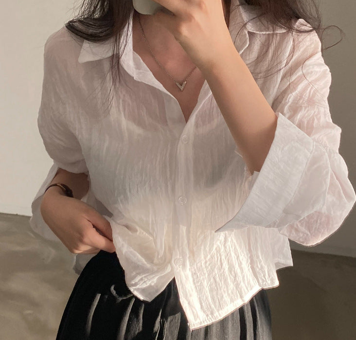 Charlotte Long Sleeved Button Shirt