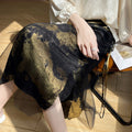 Clementine Mesh Midi Skirt