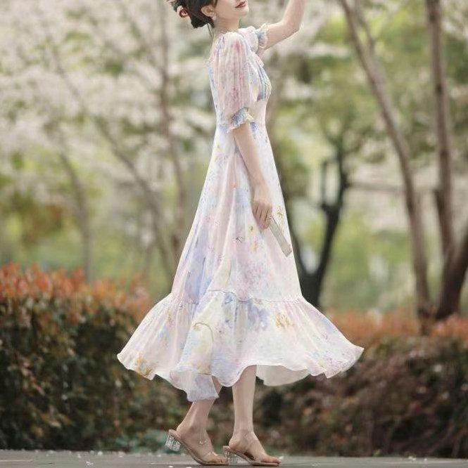 Olivia Floral Maxi Dress