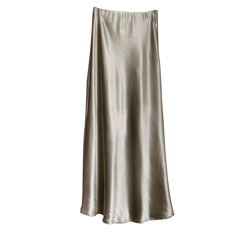 Elaine Satin Maxi Skirt