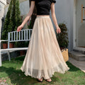 Grace Mesh Maxi Skirt