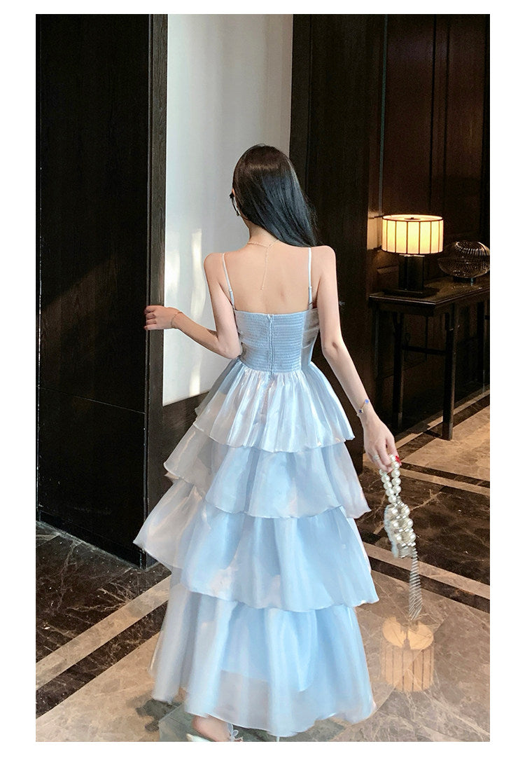 Eva Blue Maxi Dress