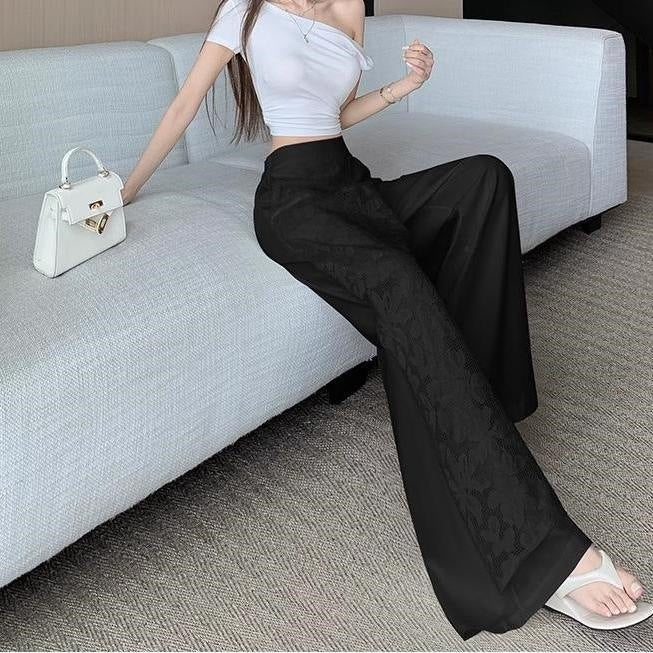 Juliana Lace Wide-Leg Pants