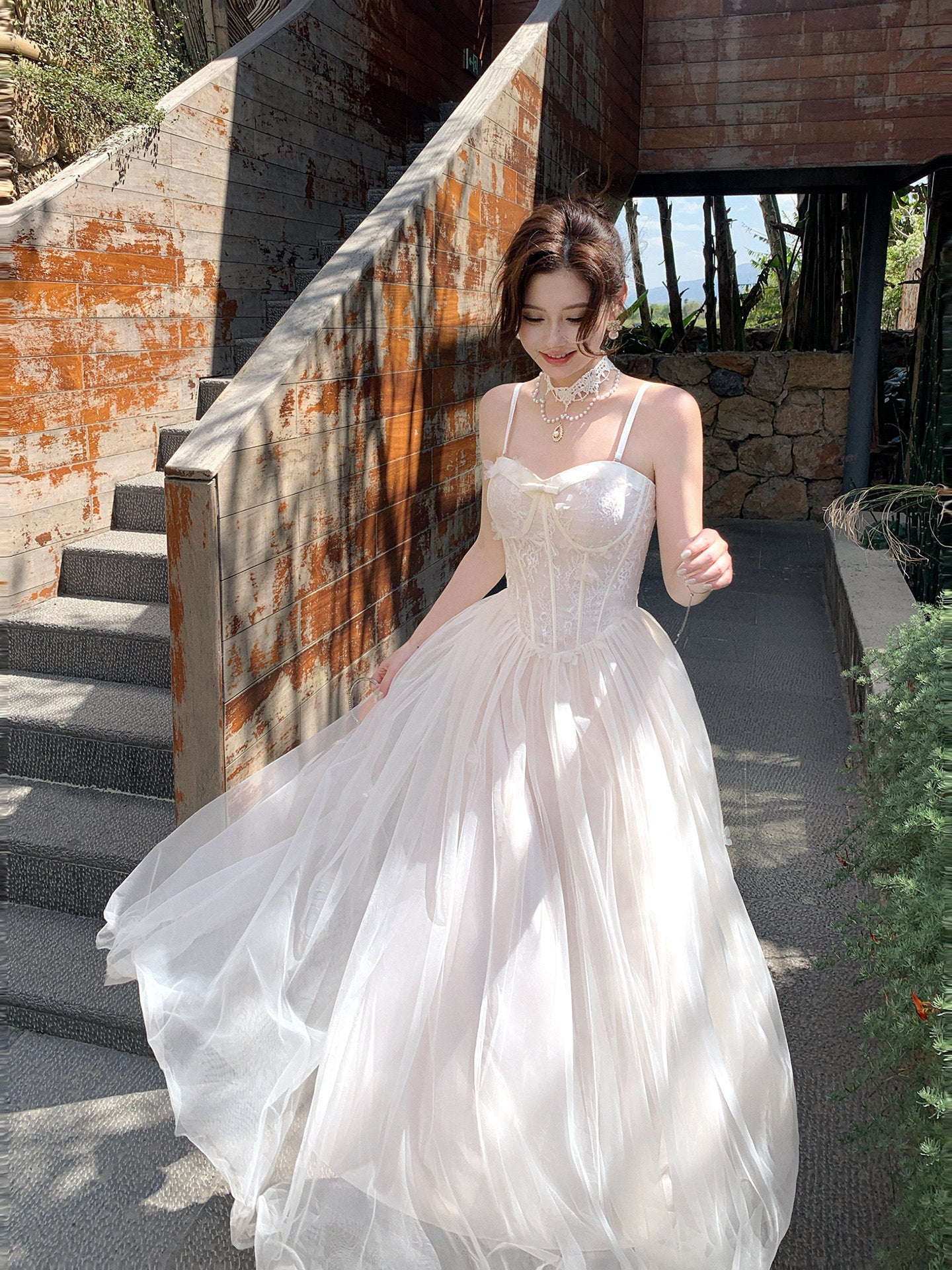 Helen Lace Maxi dress
