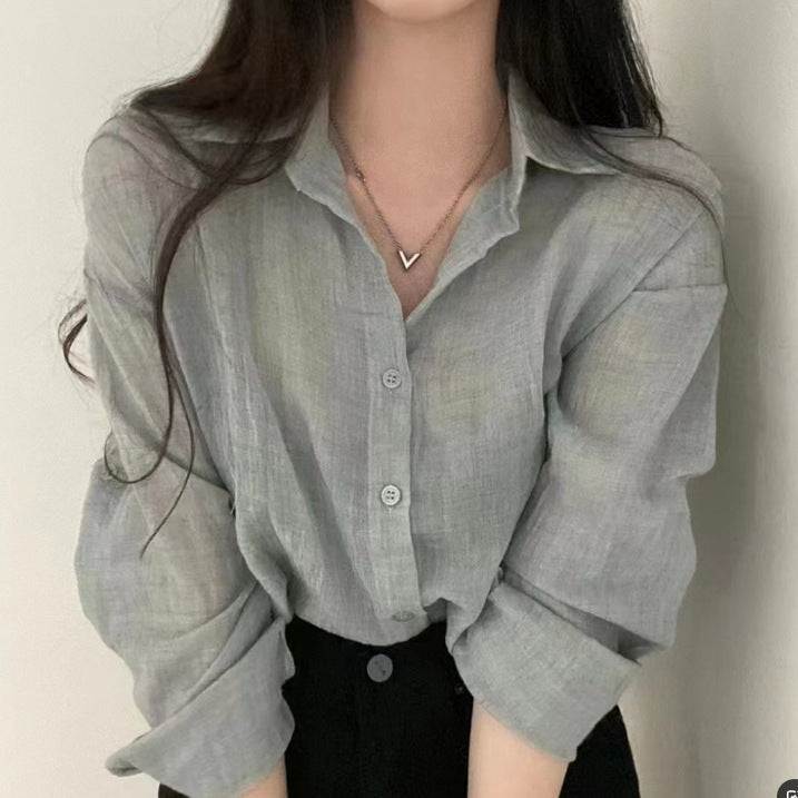 Charlotte Long Sleeved Button Shirt