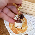 Coffee Bean Keychain
