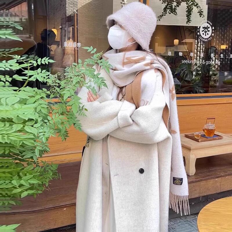 Eliana Maxi-Length Wool Coat