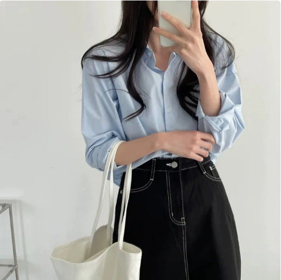 June Long Sleeved Button Shirt