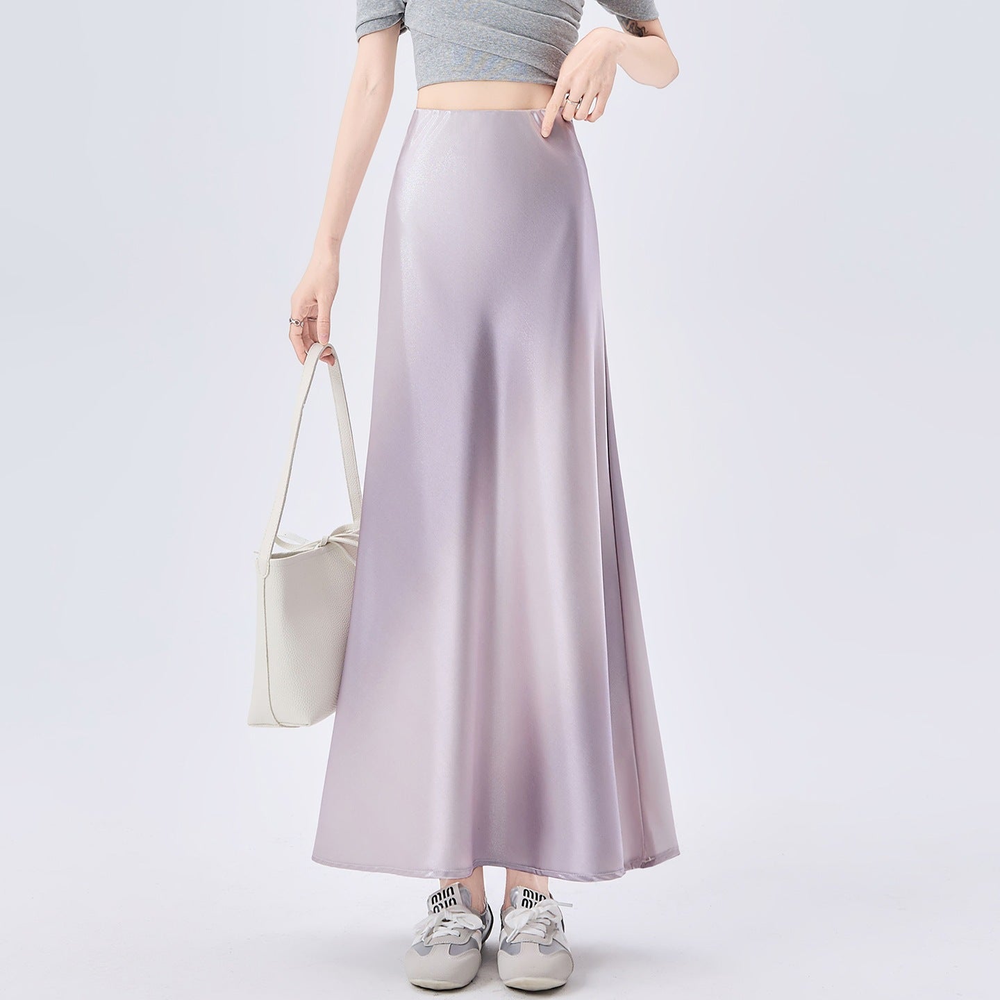 Camelia Gradient Maxi Skirt
