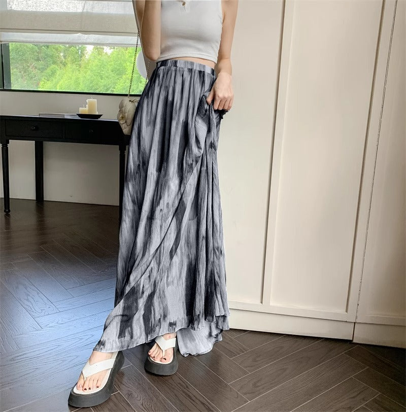 Valarie Print Maxi Skirt