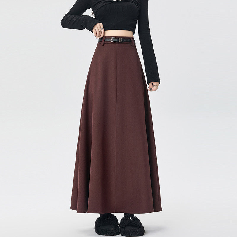 Eliza High-Waist Maxi Skirt