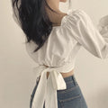 Bella Bow Cropped Top